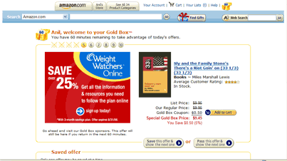 100 Perfect Pixels: Amazon's Gold Box