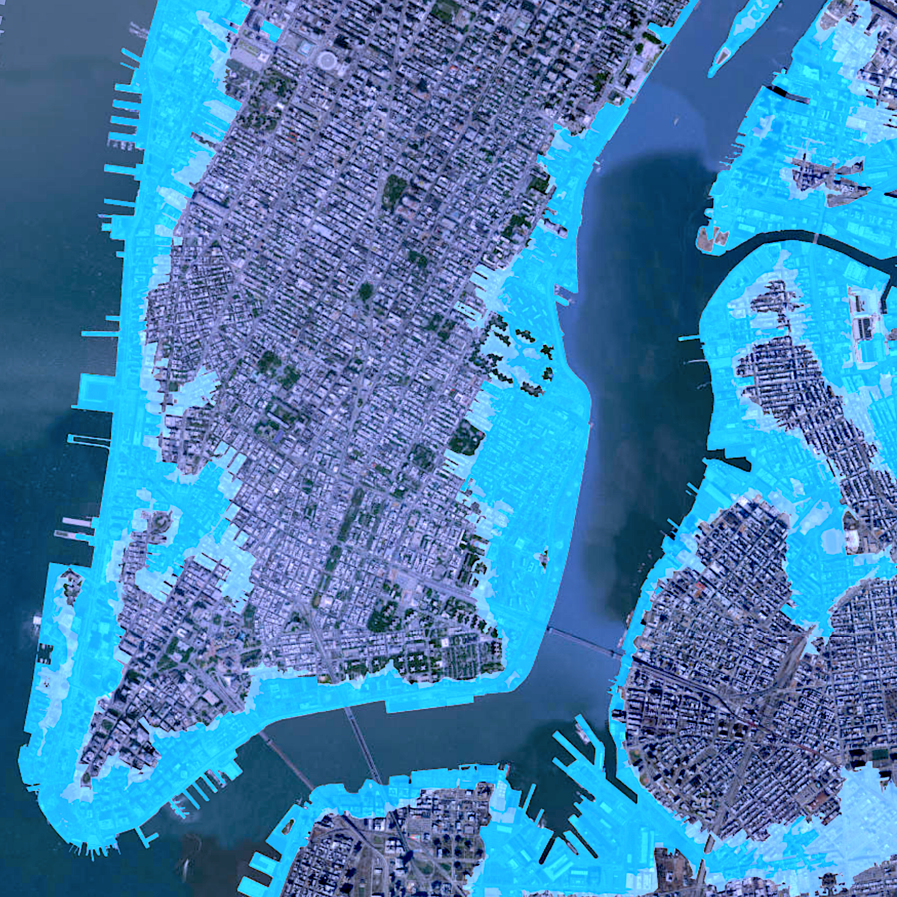 NYC Flood Plain in the 2020s NYC Flood Plain in the 2020s
