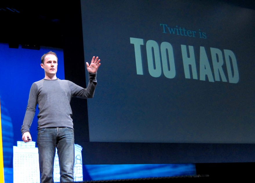 Ev Williams at Twitter's Chirp event