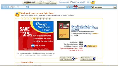 100 Perfect Pixels: Amazon's Gold Box